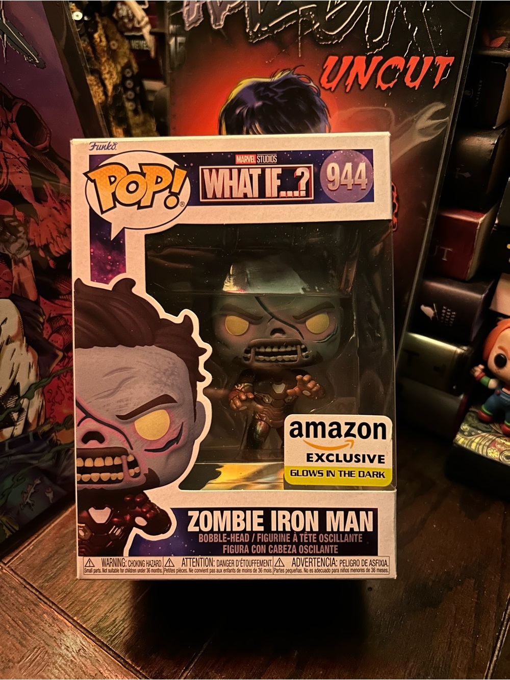 Marvel Studios What If- Zombie Iron Man Funko Pop! #944